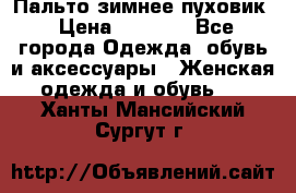 Пальто зимнее пуховик › Цена ­ 2 500 - Все города Одежда, обувь и аксессуары » Женская одежда и обувь   . Ханты-Мансийский,Сургут г.